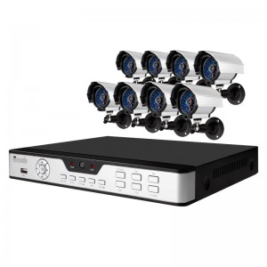 8CH H.264 DVR with 1TB HDD & 8 Sony CCD 420TVL Outdoor Security Cameras with 24 IR LEDs