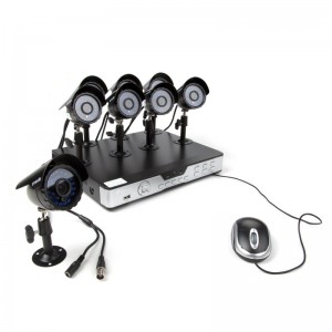 Zmodo 8CH Outdoor Surveillance System & 8 600TVL Sony CCD IR Cameras