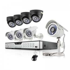 Zmodo 16CH CCTV Surveillance System 1TB HDD & 8 600TVL Outdoor Cameras