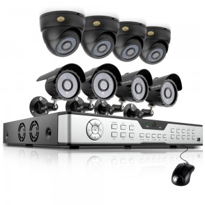 Zmodo 16CH CCTV Security System 1TB HDD & 8 600TVL Security Cameras