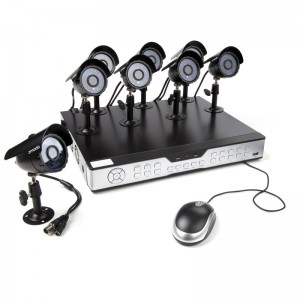 Zmodo 16CH Complete Security System w/ 1TB HDD 8 600TVL CCD Cameras