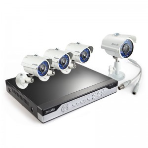 Zmodo 8CH 960H DVR Security System 1TB HDD with 4 700TVL Cameras