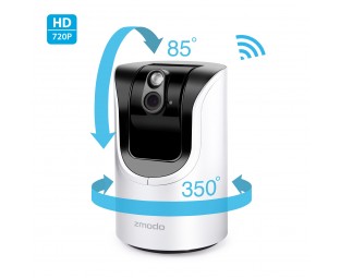 Zmodo 720p HD Pan Tilt WiFi Smart Home Camera